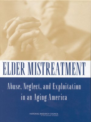 cover image of Elder Mistreatment
